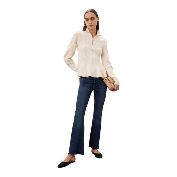 DL1961 Bridget Boot Cut Jeans Instasculpt High Rise in Seacliff Size 31 - Picture 3 of 11